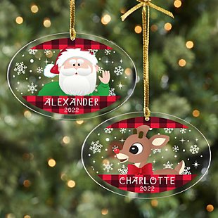Rudolph® Character Oval Ornament
