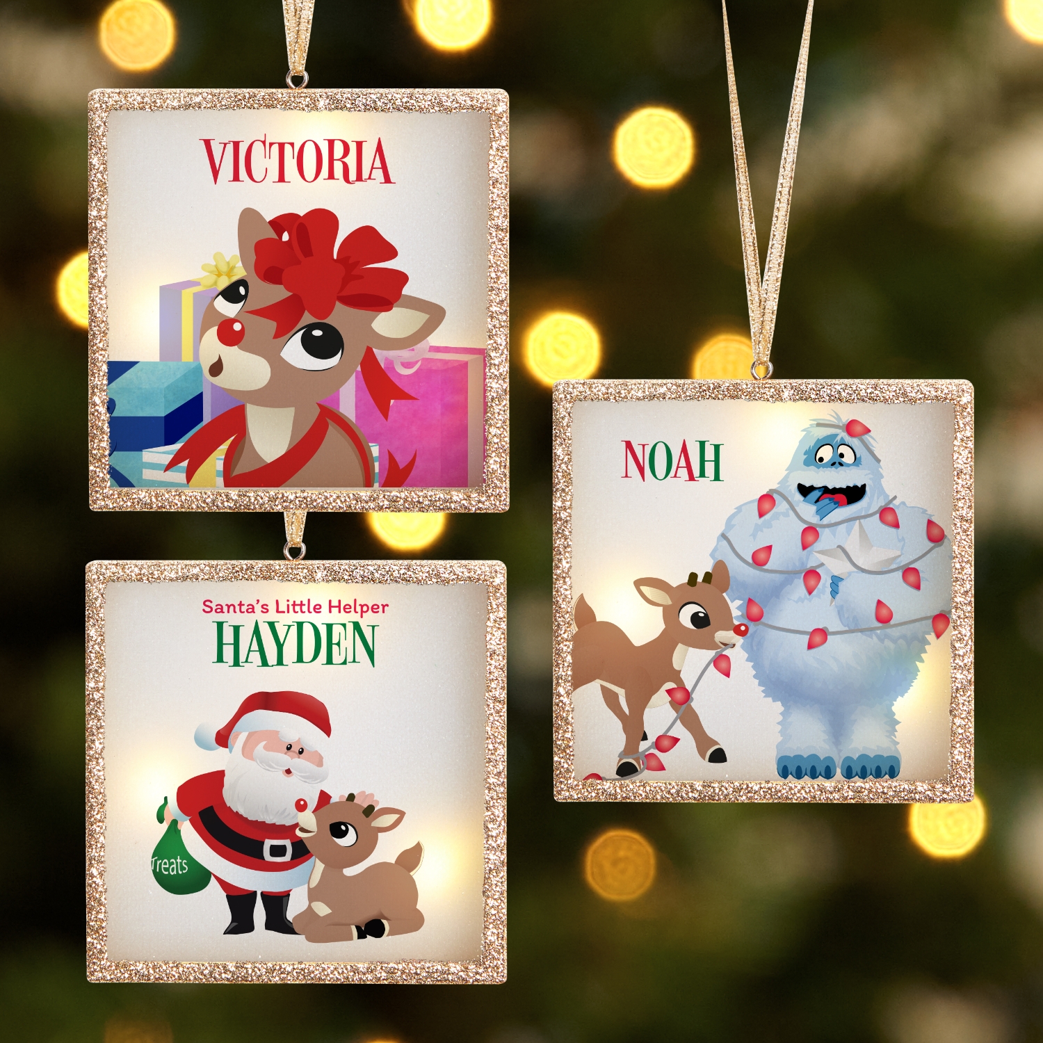 Twinklebright® Rudolph® & Friends LED Ornament