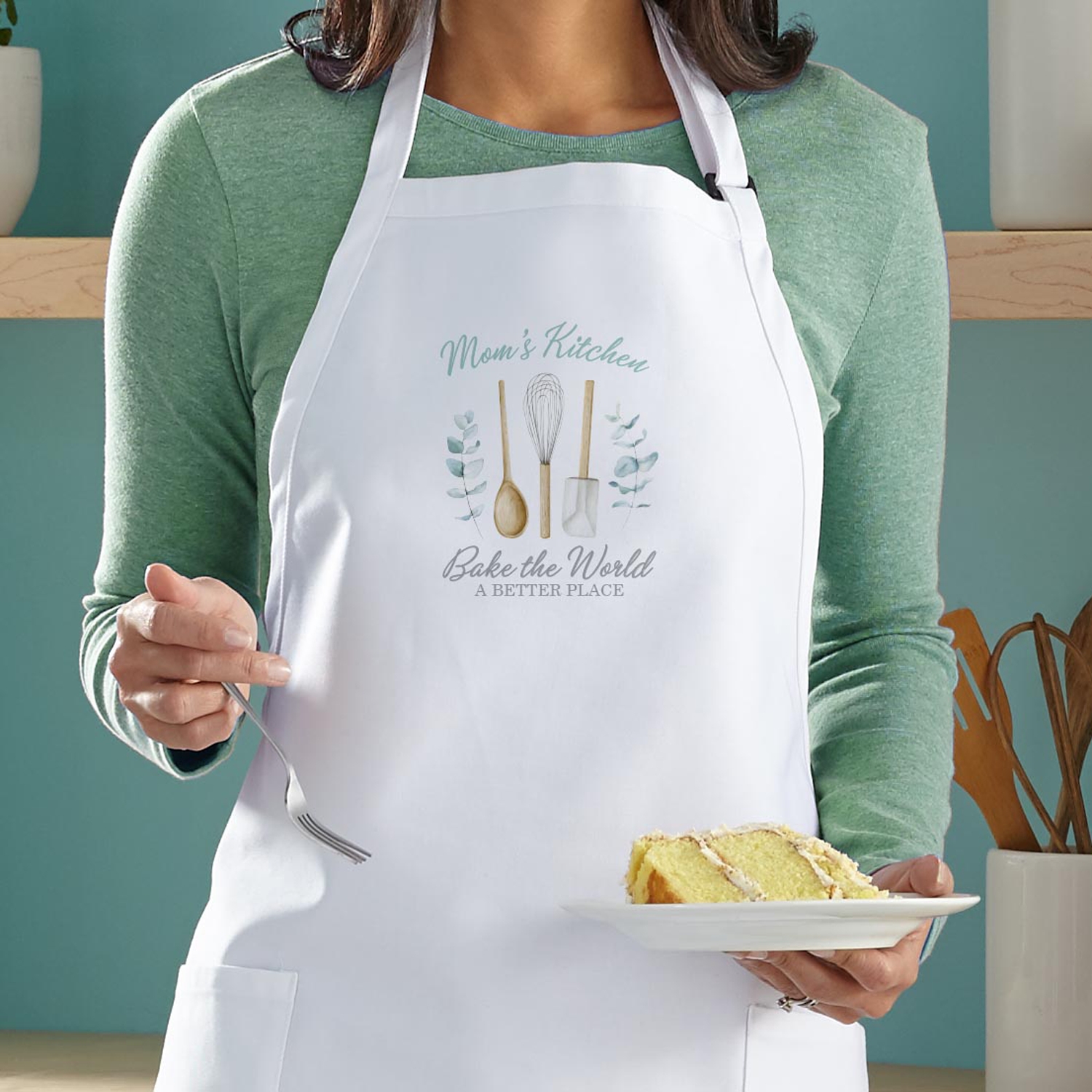 Bake The World A Better Place Apron