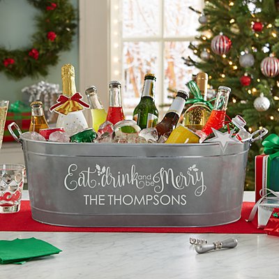 Eat, Drink & Be Merry Drinks Tub