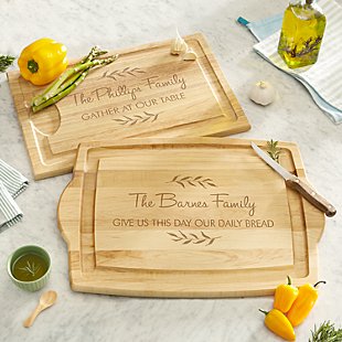 Family Branches Maple Wood Cutting Board