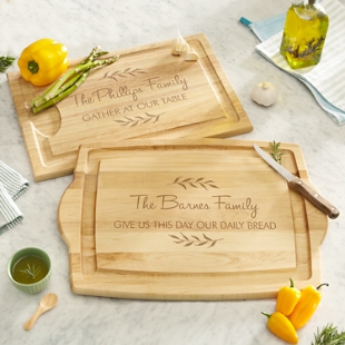 Our Daily Bread Tea Towel and Cutting Board Set