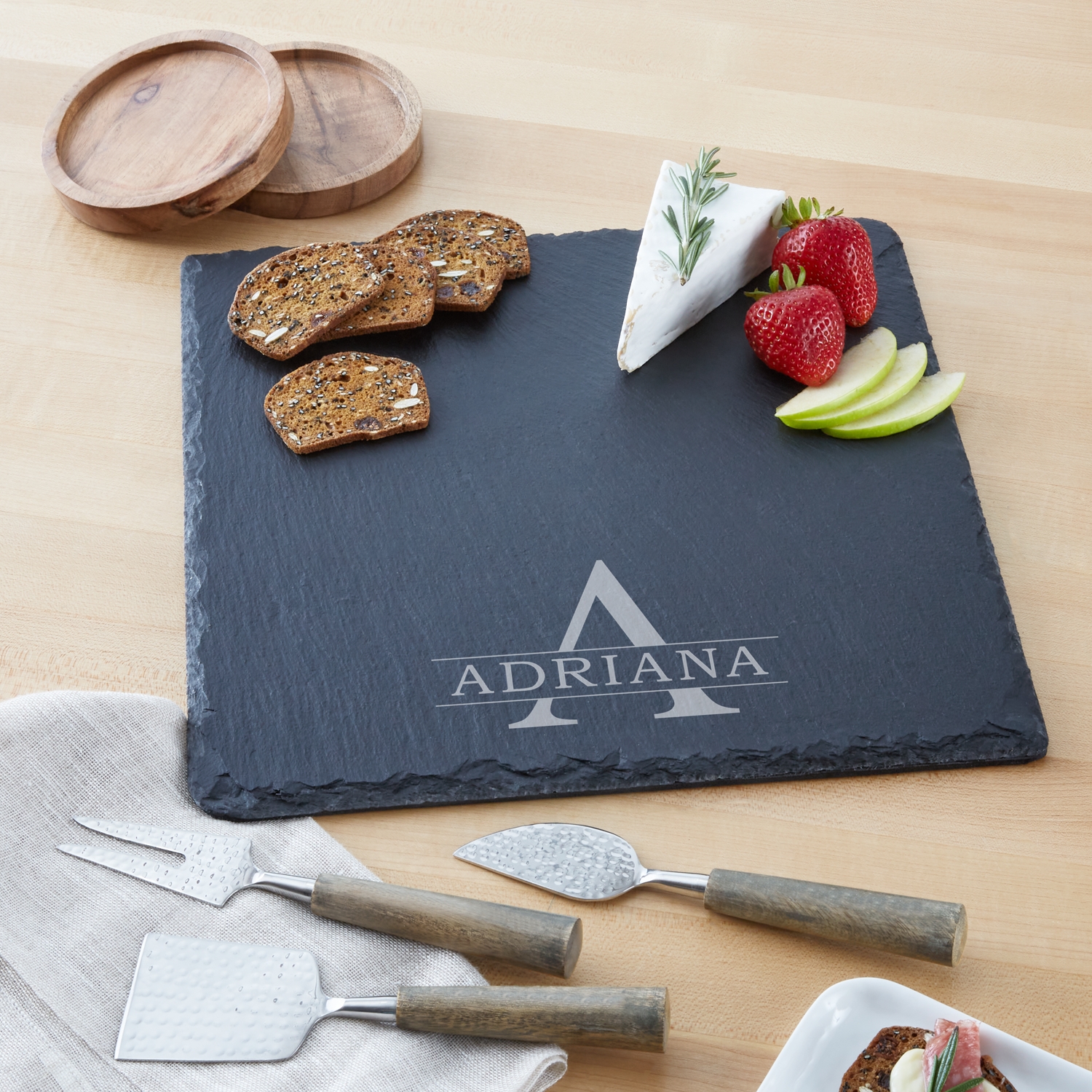 Family Name Slate Cheese Board