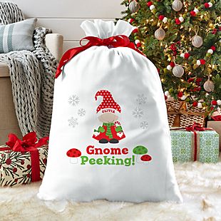Gnome Peeking! Oversized Gift Bag