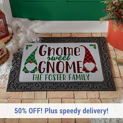 Gnome Sweet Gnome Doormat