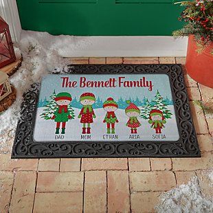 Holiday Family Gathering Doormat