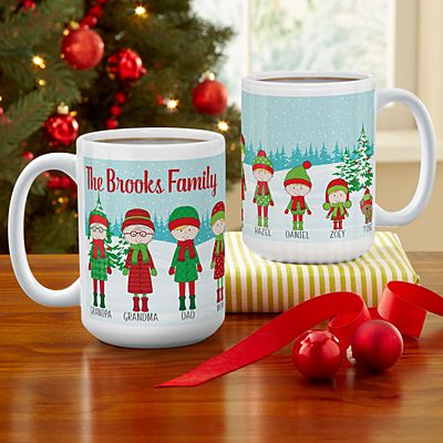 Holiday Family Gathering Mug