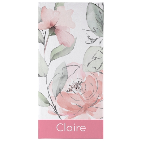Modern Floral Beach Towel - Standard