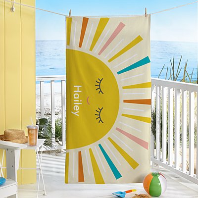 Sunshine Daydream Beach Towel