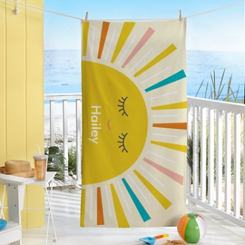 Sunshine Daydream Beach Towel