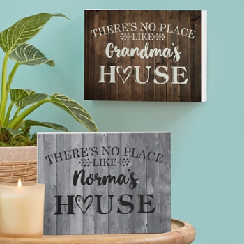 Our Favorite Place Wood Block