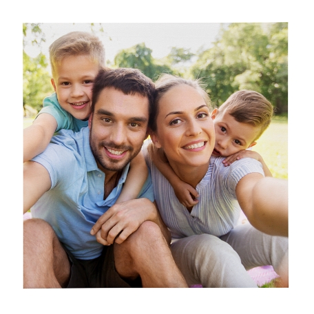 Picture-Perfect Photo Wood Block-6x6-Natural Edge