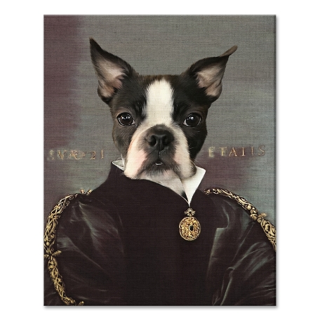 The Duchess Pet Photo Portrait-Unframed-16x20