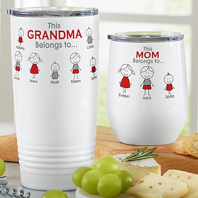 Family Connection Personalized Insulated Tumbler