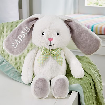 Adorable Soft Plush Personalized Bunny