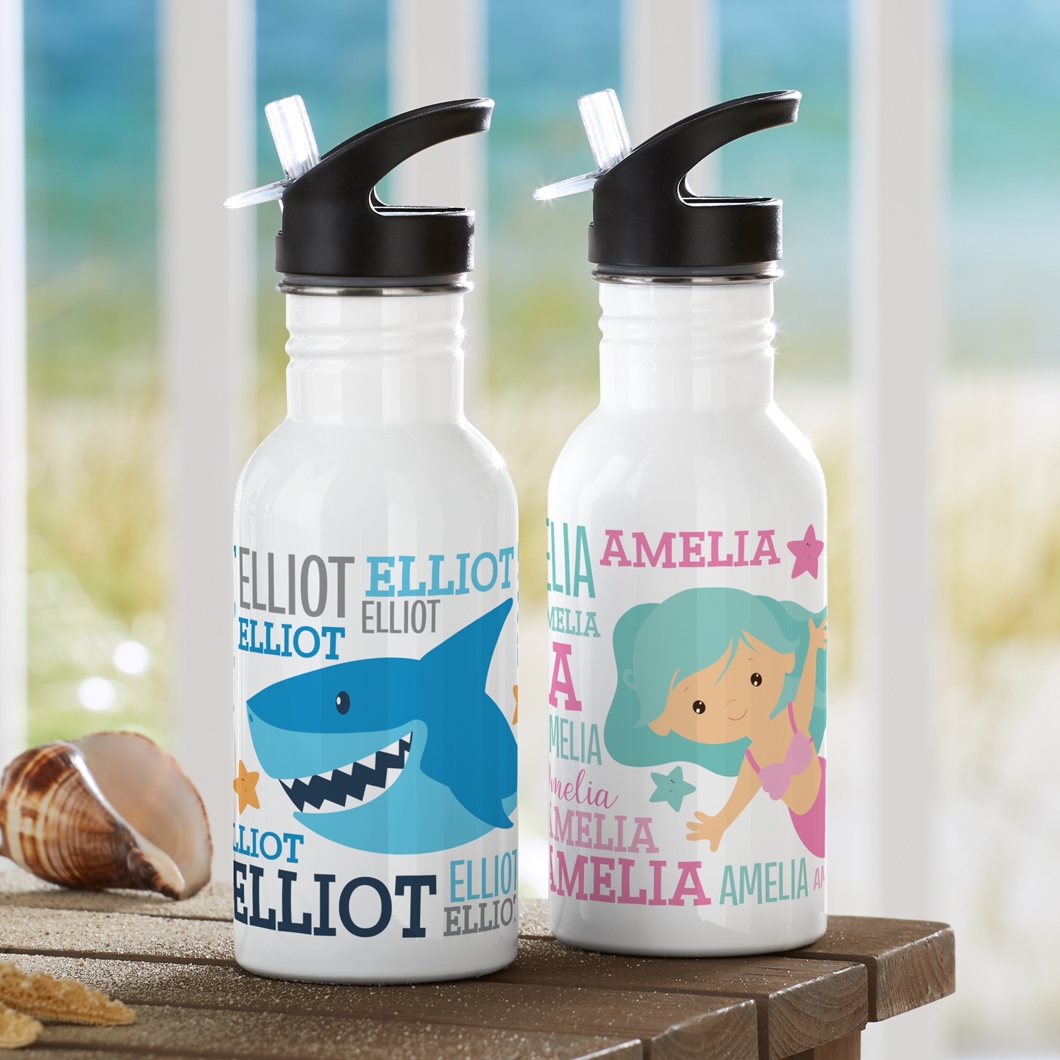 Personalized <br> Water Bottles