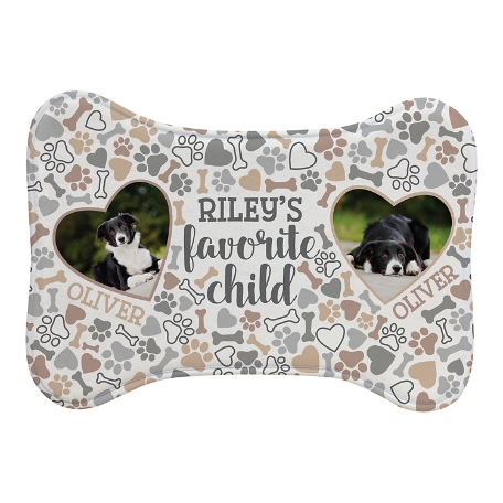 Favorite Child Photo Feeding Mats -Small Bone-Tan