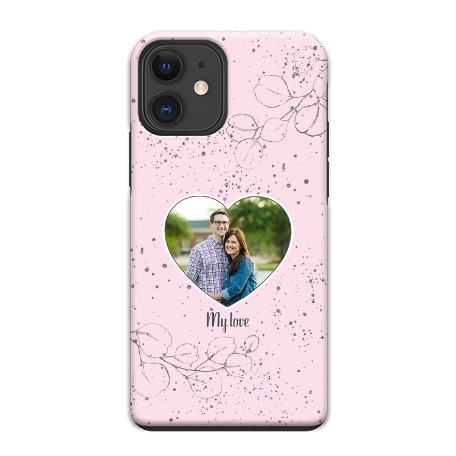 Heart Photo iPhone 12 Case