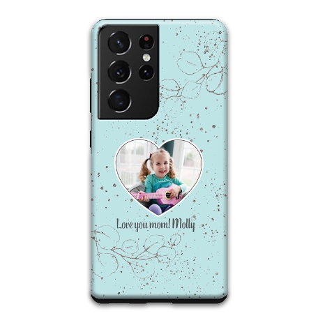 Heart Photo Samsung Galaxy S21 Ultra 5G Case