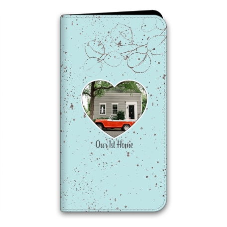 Heart Photo iPhone 13 Mini Folio Case