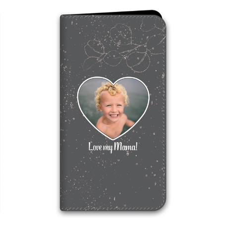 Heart Photo iPhone 13 Pro Max Folio Case