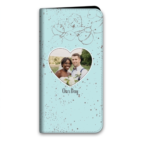 Heart Photo Samsung Galaxy S21 5G Folio Case