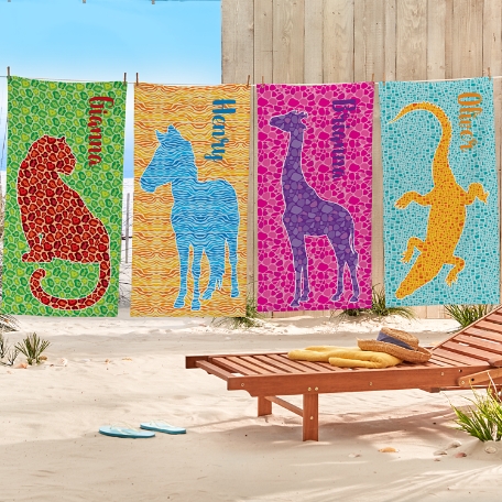 It's Wild Out There Beach Towel