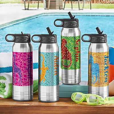 It's Wild Out There Stainless Steel Water Bottle