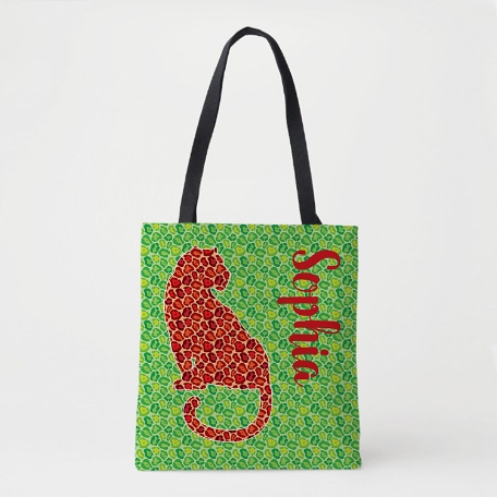 It's Wild Out There Tote Bag - Jaguar