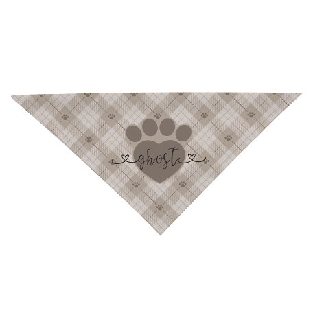 Love and Paws Pet Bandana - Tan - Small