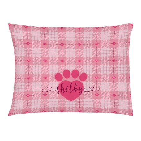 Love and Paws Pet Bed- Medium-Pink