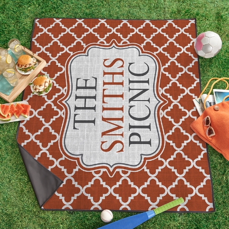 Oversized Pattern Picnic Blanket