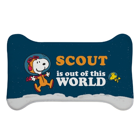 PEANUTS® Out of this World Pet Feeding Mat - Large Bone
