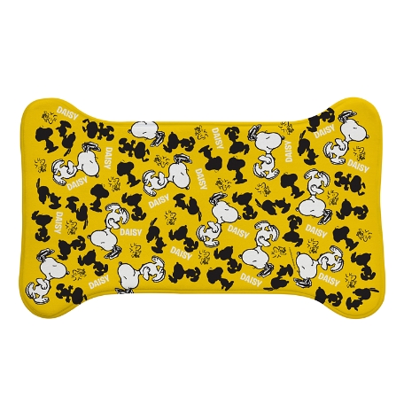 PEANUTS® Snoopy™ Happy Dance Pet Feeding Mat - Large Bone