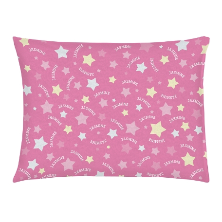 Stars Floor Pillow - Pink