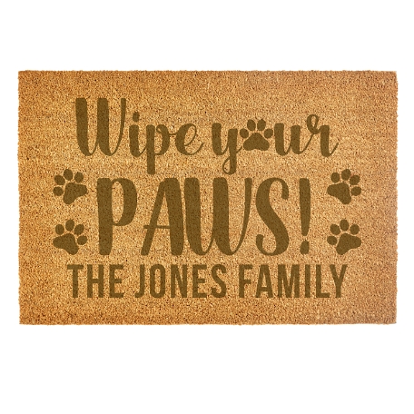 Wipe Your Paws Coir Doormat - 24X36