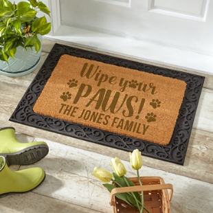 Wipe Your Paws Coir Doormat