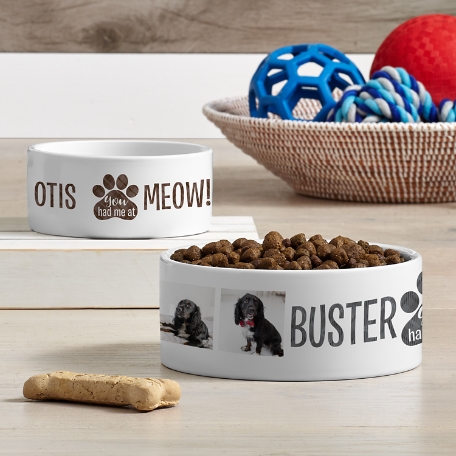 You Had Me At...Photo Pet Bowls