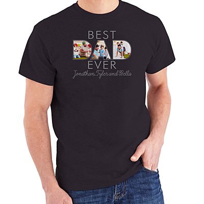 Best Dad Ever Photo T-shirt