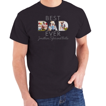 Best Dad Ever Photo T-shirt