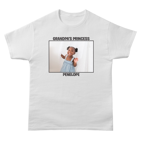 Create Your Own Photo T-shirt - White - S