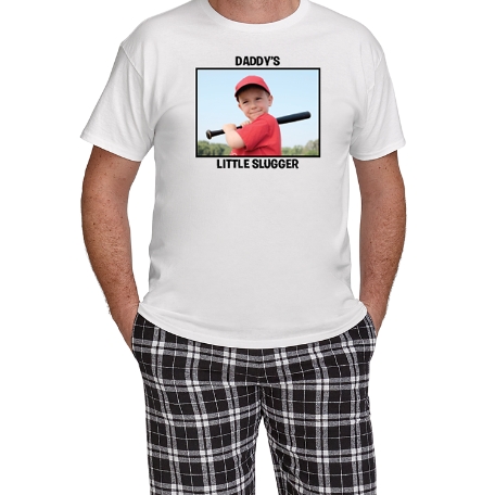 Create Your Own Photo Message Pajama T-Shirt