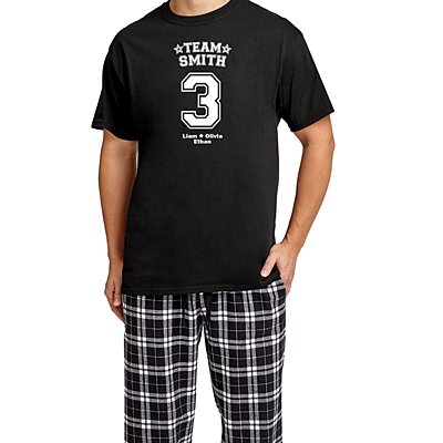 His Team Pajama Set