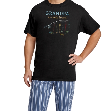 Hooked On You Men's Pajama T-Shirt