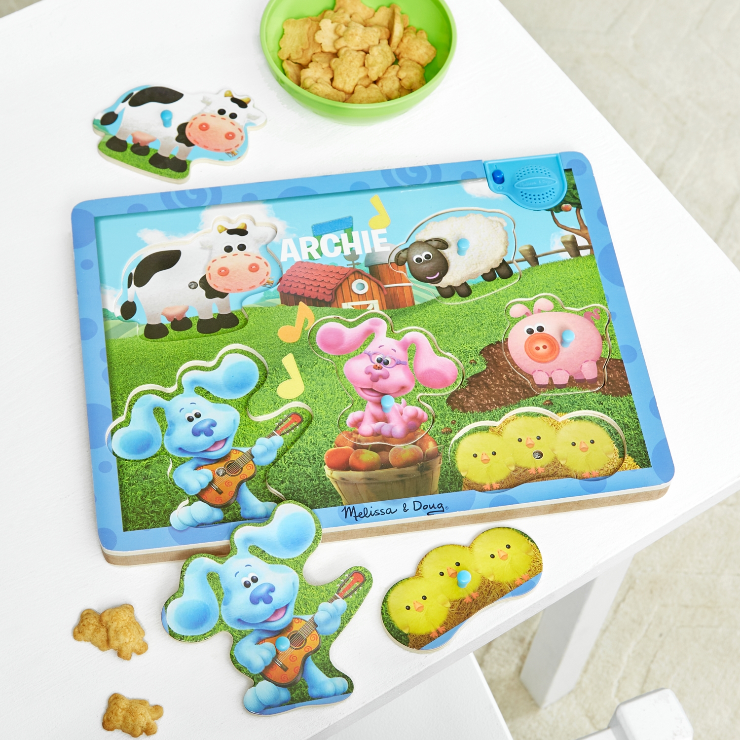 Melissa & Doug® Blues Clues & You! Sound Puzzle