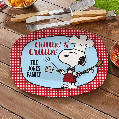PEANUTS® Chillin' & Grillin' Platter