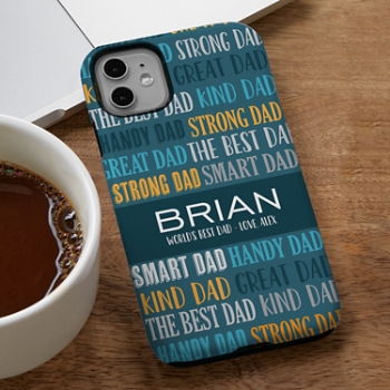 Top Dad, My Personalized Dad Phone Case