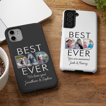 Best Dad Ever Photo Phone Case
