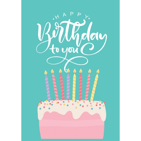 Birthday Cake Gift Card