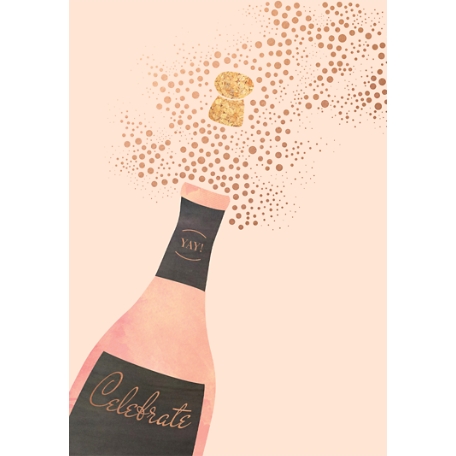 Champagne Wedding Gift Card